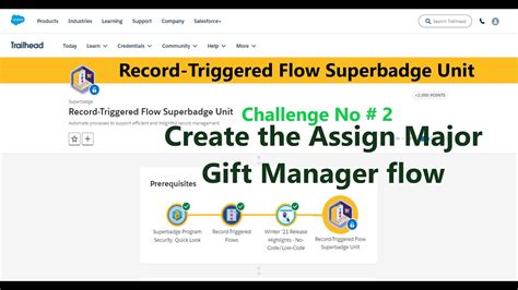 Record-triggered flow superbadge unit. Things To Know About Record-triggered flow superbadge unit. 